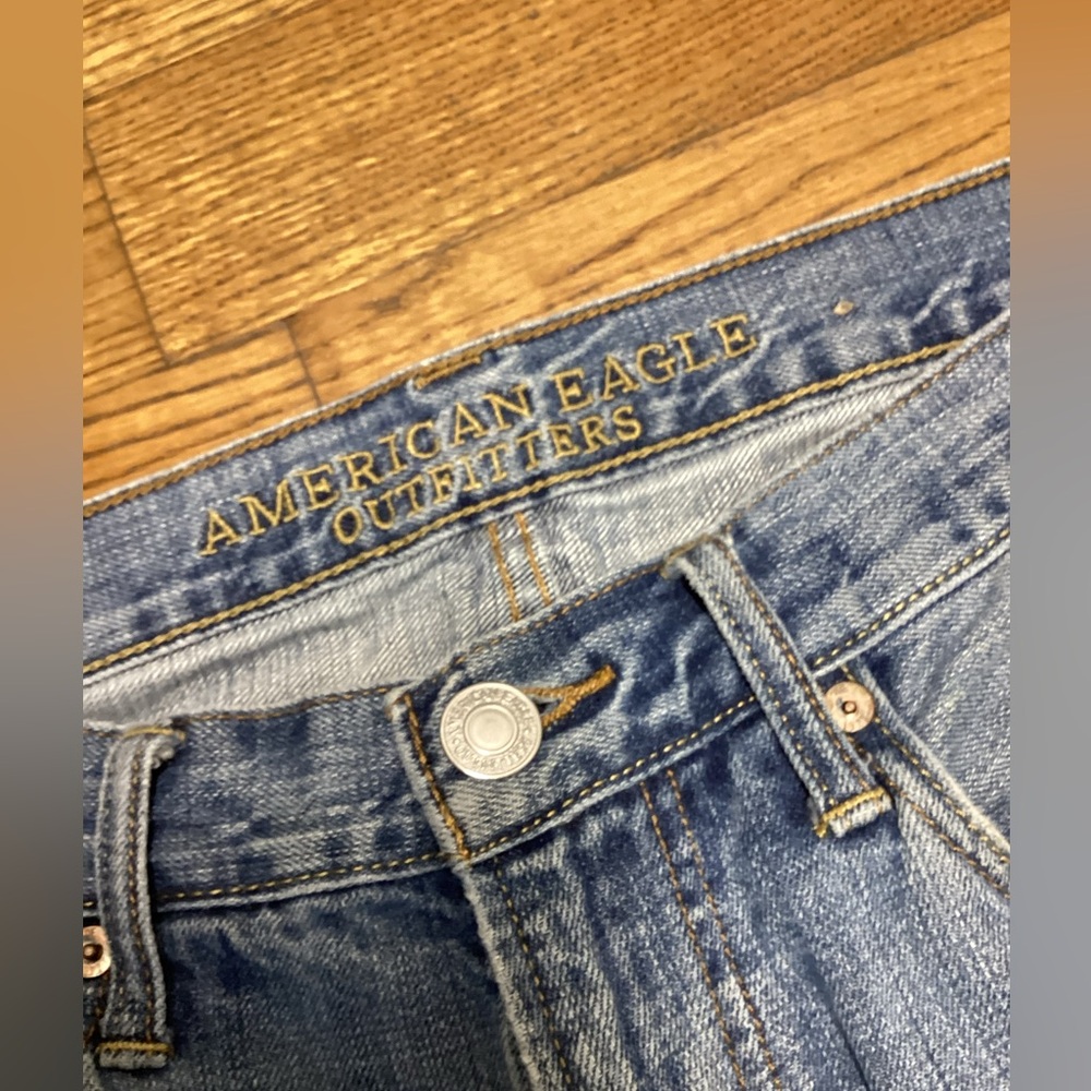 American Eagle Men’s Jeans size 31x30 Slim Straight - Picture 3 of 8